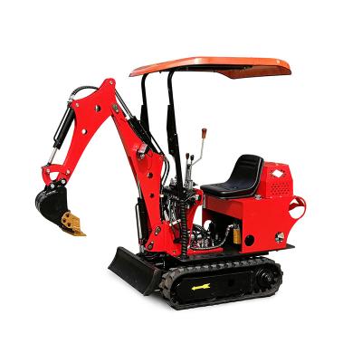 China Hotels China Crawler Excavator 0.8t Small Digger Excavator With Attachments for sale