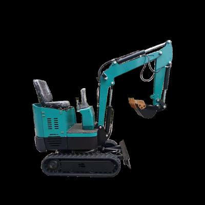 China Chinese 1 Ton Hotels Small Mini Crawler Digger Excavator 1000kg for sale