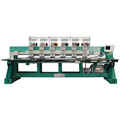 China Flat 9 Needle 6 Heads High Speed ​​Embroidery Machine 3500x1600mm (Customize) for sale