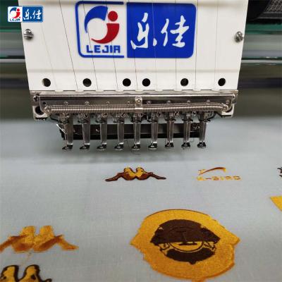 China Garment Shops Lejia 6 Heads High Speed ​​Automated Embroidery Machine for sale