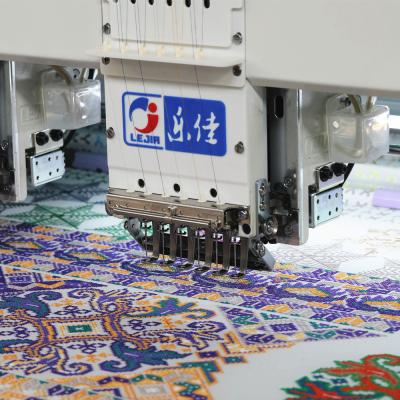 China Garment Shops 24 KEY EMBROIDERY MACHINE HIGH QUALITY HIGH SPEED FLAT PRICES for sale