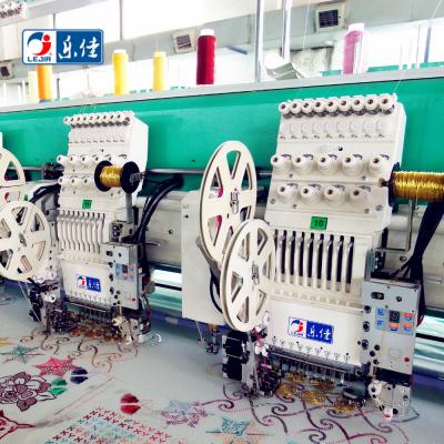 China LJ 12 Head Chain Stitch Chenille Computerized Embroidery Machine 7528*2890mm for sale