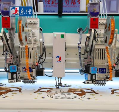 China Lejia Garment Shops Computerized Mixed Chenille Embroidery Machine for sale