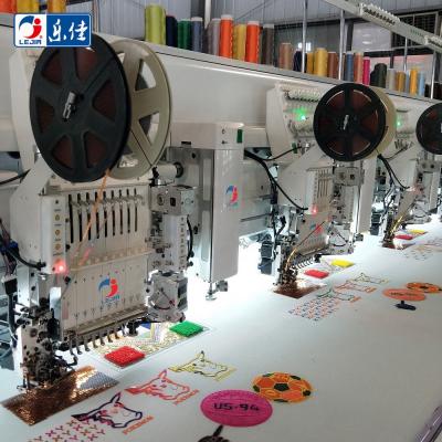 China Garment shops Tajima 12 head fortever chenille mixed embroidery machine for sale for sale