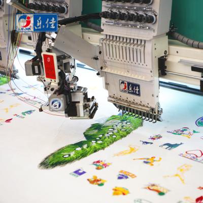 China Garment Shops Single Twin Sequins Computerized High Speed ​​Embroidery Machines for sale