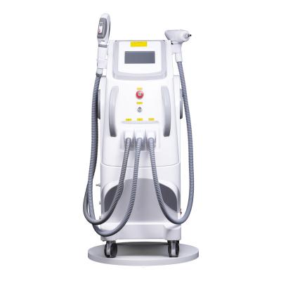 China Face Lift 3 in 1 IPL hair removal device rf nd yag laser machine to remove spot hair and pigment for sale