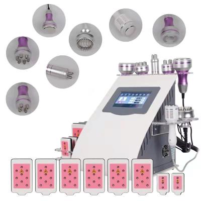 China Hot Selling Weight Loss Cavitation Lipo System Laser Cavitation Ultrasonic Vacuum RF Slimming Beauty Machine Vacuum Cavitation System for sale