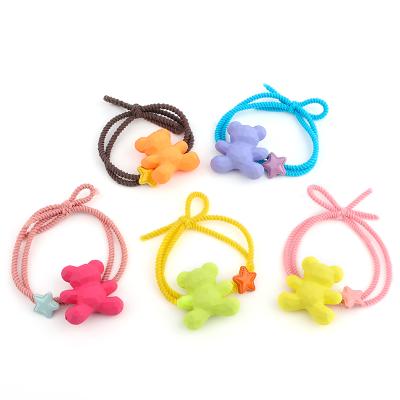 China Nylon+ Resin Wholesale Korean Hair Tie Hair Bands Elastic Kids For Hair Accessories for sale