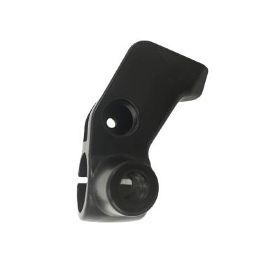 China Single Color Minus Pattern Left Clutch Lever Perch Holder Mirror Base Mount Bracket for sale