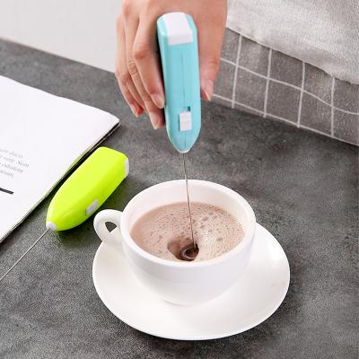 China Viable Wholesale Electric Milk Coffee Mixer Kitchen Multifunctional Handheld Egg Beater Frother for sale