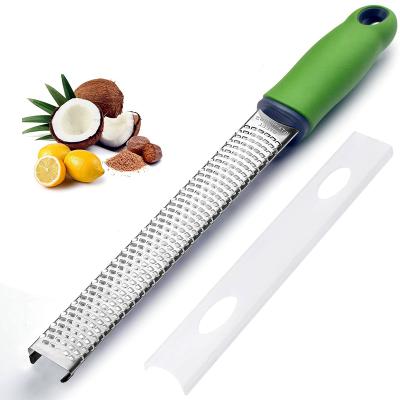 China Sustainable Supplier Kitchen Graters Corrosion Cheese Stainless Steel Kitchen Utensils Chocolate Graters for sale