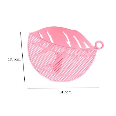 China Hot Sale Viable Baffle Filter Fruit And Vegetable Drainage Leakproof Filter Cleaning Plastic Pot Drainer for sale