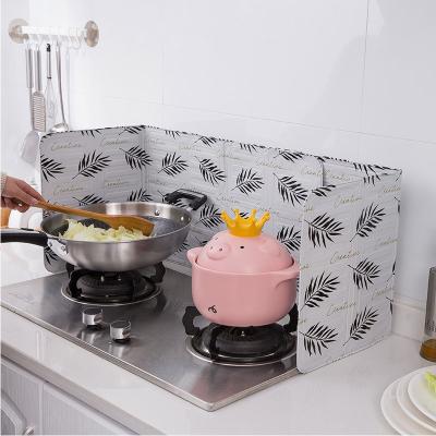 China Sustainable Kitchen Reusable Aluminum Foil Insulated Rectangular Stove Oilproof And Fireproof Partition for sale