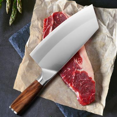 China High Quality Cutlery Chef's Sustainable Kitchen Handmade Stainless Steel Knife For Meat Cutting Multifunctional Kitchen Knife for sale