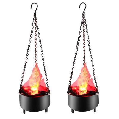 China Chimera Holiday Decorate Fire Lamp Cafe Bar Decoration Lighting Mounted Hanging Lamp Wedding Centerpiece Flame Light for sale