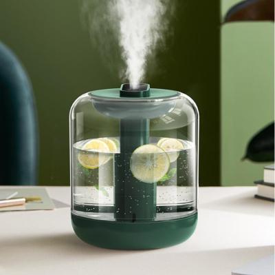 China Feel Comfortable 2021New Home USB Large Capacity Humidifier Can Add Lemon Fruit Petals Desktop Humidifier for sale