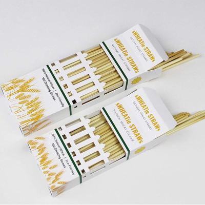 China Disposable Have A Natural Flavor Degradable Recovery All Natural Straw Straw for sale