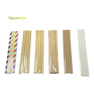 China Disposable 100% Biodegradable Plastic Wheat Pointed Pla Straw With Letter for sale