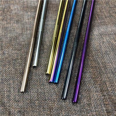 China Reusable Stainless Steel Eco-Friendly Disposable Straw Set, Straw Stainless Steel for sale