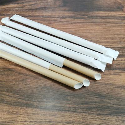 China 2019 New Design Disposable Stitch Straw Food Grade Edible Rice Paper Drinking Straw for sale