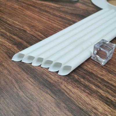 China 100% Disposable Factory Based Straws Compostable Disposable Drinking Straw PLA Biodegradable Curved Drinking Straw for sale