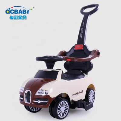 China Hot Sale Selling Baby Toy Plastic Car Pusher Ride On Car With Guard Rail for sale