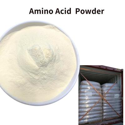 China Ph4-6 Amino Acid 80 Powder Vegetable Amino Acid 14-0-0 Yellow Powder for sale