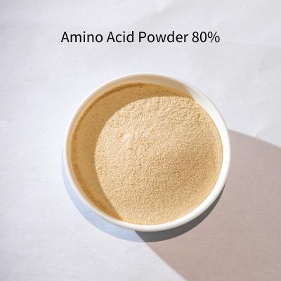 China Ph4-6 Hydrolysate Amino Acid 80% Amino Acid Fertilizer Organic N14 for sale