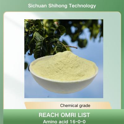 China REACH Sojaproteinhydrolysiert Enzymische Aminosäure organischer Dünger 85% 16-0-0 OMRI Liste zu verkaufen