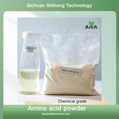 China High Solubility 80% Amino Acid OMRI ORGANIC CERTIFICATE 100g Powder Into 100g Water for sale