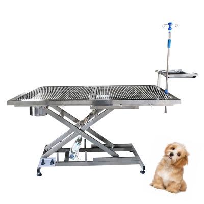 China Chinese Laparoscopic Veterinary Prep Surgery Veterinarian Operation Table Pet Surgical Table for sale