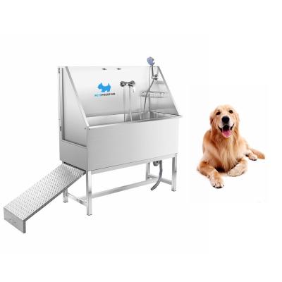 China High Quality Viable Petsproofing Elevate Portable Collapsible Dog Bath Dog Grooming Pool Pet Shower Bath Swimming Tub for sale