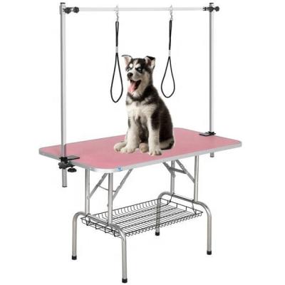 China Viable High Quality Large Adjustable Dog Grooming Table Aeolus Grooming Table Argos Dog Grooming Table for sale