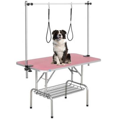 China High Quality Viable Large Adjustable Grooming Table Bunnings Grooming Table Basket Grooming Table Book for sale