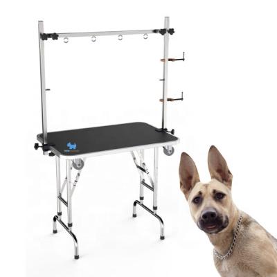 China Used Petsproofing Dog Grooming Table Viable Adjustable Lifting Groom Table For Sale for sale