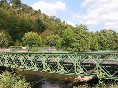 Chine Pont de botte galvanisé par pont suspendu en acier de Bailey de génie militaire à vendre