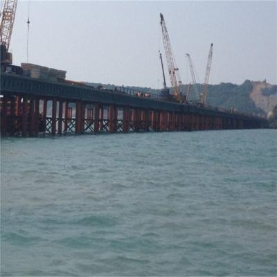 China Short Blast Modular Beam Truss Bridge , Bailey Steel Bridge For Construction for sale