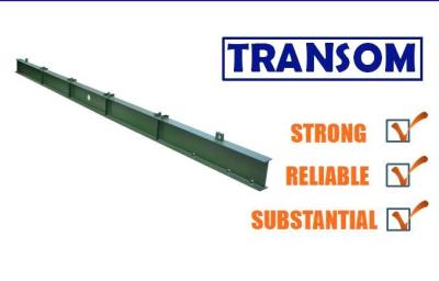 China Q345B Steel Bailey Bridge Components Double Lane Transom For Bailey Truss Bridges for sale