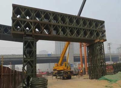 China Tipo de acero temporal puente móvil militar de la DD de la flexibilidad del puente de Bailey en venta