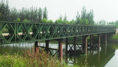 Chine Pont en acier de panneau de contrat de pont suspendu d'Assemblée facile avec la plate-forme en acier à vendre