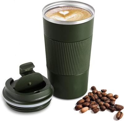 China Durable Double Wall Stainless Steel Coffee Mug Travel Mug Vacuum Insulated Tumbler Coffee Cup for sale