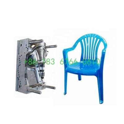 China Modern Design Steel Cheap Outdoor White Leisure Stacking Hot Runner Injection Dining Chair Plastic Mold for sale