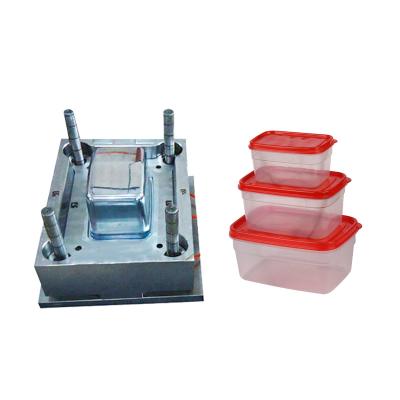 China STEEL Injection Mold For Customized Plastic Made In China Lunch Box Container Mold for sale