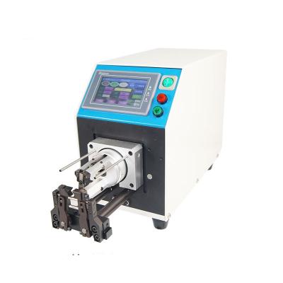 China EMI-auto coaxial cable stripping semi-automatic coaxial cable jacket stripping machine super cable wire strip skin skin machine for sale