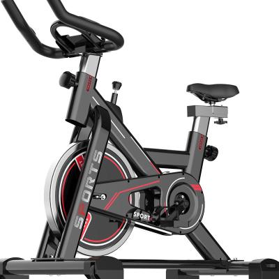 China New Design Comfortable Fitness Equipment Full Cover Spinning High Quality Indoor Home Belt Driven Professional Bike With Display Screen for sale