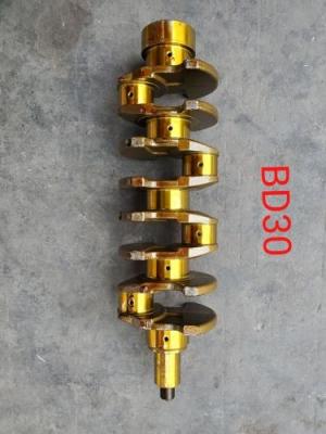 Cina 12200-54t00 Nissan Motor Crankshaft BD30 Materiale di acciaio fuso Volante a guinzaglio 6 fori in vendita