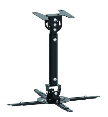 China Black Projector Wall Mount Height 350-460mm Projector Wall Bracket for sale