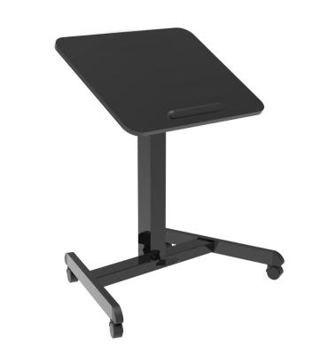 China Modern Height Adjustable Mobile Workstation With Tilt-Down Desk for sale