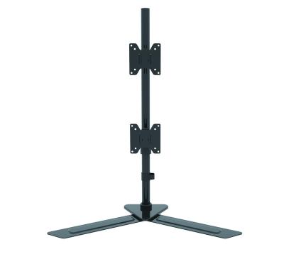 China Cold Rolled Steel Mount Height Adjustable LCD Monitor Desktop Stand for sale