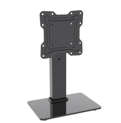 China Universal TV Glass Base Stand for Height 17inch to 43inch STS02-22 for sale